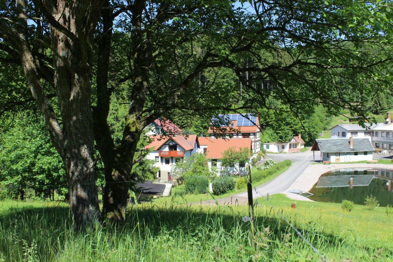 Ferienwohnung Nuessleshof Fambach エクステリア 写真