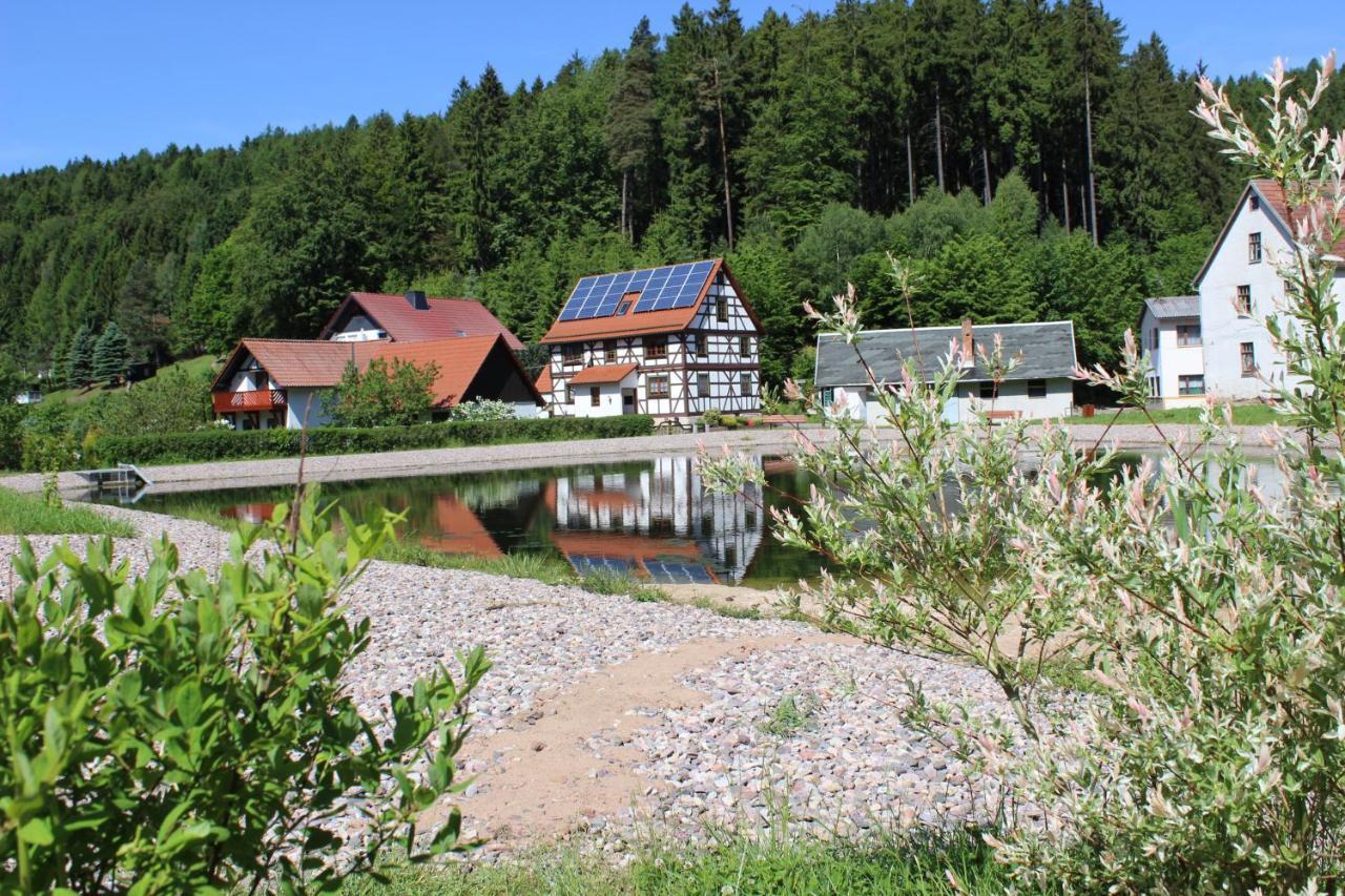 Ferienwohnung Nuessleshof Fambach エクステリア 写真
